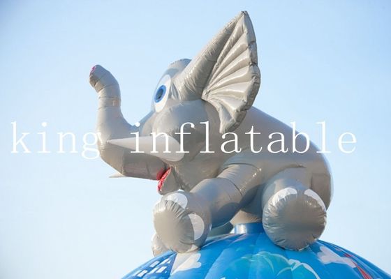 0,55 MM PVC Tarpaulin Circus Elephant Inflatable Jumping Castles