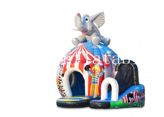 0,55 MM PVC Tarpaulin Circus Elephant Inflatable Jumping Castles