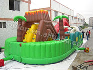 Jurassic Park Theme Inflatable Playground / Petualangan tiup castle Kid