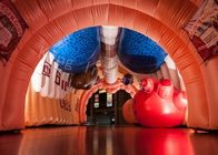 Tenda Acara Tiup Tubuh Manusia Dengan Organ untuk Pameran kain nilon