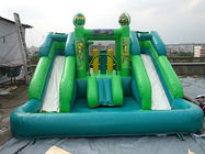 CE Sertifikat Slide Air Inflatable Bahan terpal PVC Untuk Game Outdoor