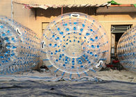 2.4m Inflatable Water Roller Ball Bola Hamster Ukuran Manusia Dengan Jaring Pengaman