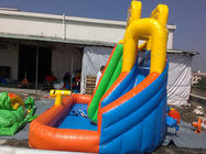 Seluncuran Air PVC Tarpaulin Inflatable / Inflatable Water Park