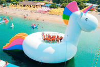 Tema Unicorn Inflatable Floating Aqua Water Park Digital Printing