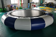Dewasa 0.9mm PVC Custom Inflatable Floating Water Park Trampolin