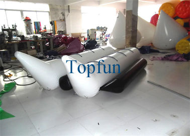 Permainan Air Inflatable Banana Boat / Perahu Pisang Ganda Surfing Perahu Air Diderek Oleh Motor