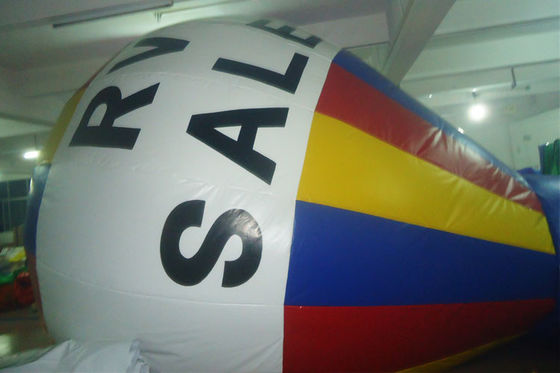 Spanduk Balon Iklan Tanah Tiup 5m Kustom untuk Acara Luar Ruangan