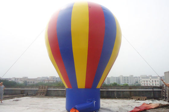 Spanduk Balon Iklan Tanah Tiup 5m Kustom untuk Acara Luar Ruangan