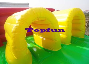 Disesuaikan Taman Air Inflatable Kendala / Slide Air Inflatable Dengan Kolam Renang