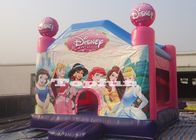 Costom Digital Print Inflatable Jumping Castle / Rumah Boneka Untuk Anak Perempuan