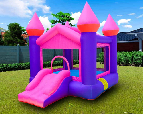 jahitan ganda 210D nilon Inflatable Bouncer Castle Party Bouncy House