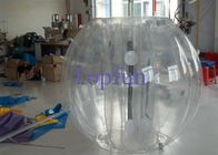 1.2mm / 1.5mm PVC / TPU Transparan / Warna-warni Bola Sepak Bola gelembung Bumper bal