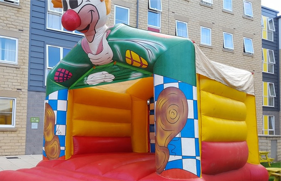 Kartun Badut Bertema Inflatable Bouncer Castle Untuk Dewasa