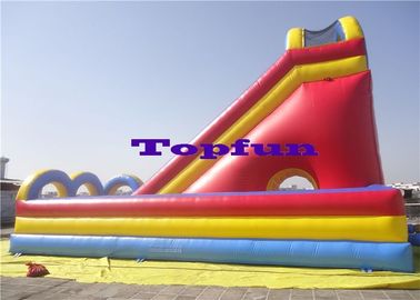 Ukuran Besar Square Inflatable Slide Mall Iklan Slide Hiburan