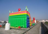 0,45 - 0,55mm PVC Inflatable Amusement Park Slide Unti - Ruptured
