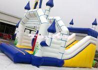 Mega Bounce N Slide Out, Inflatable Jumping Castle dengan Slide Dan Hambatan