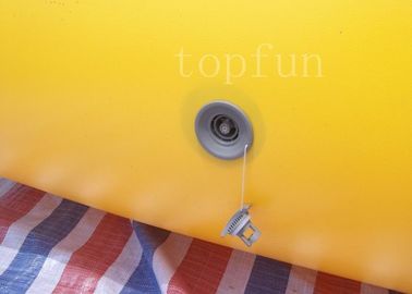 Kuning Square terbuka Inflatable Water Pools PVC Untuk Water Walking Ball