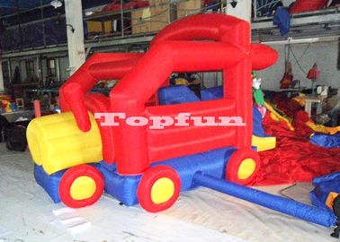 Rumah Bouncing Komersial Kustom / Inflatable Jumping Bouncer Oxford Fabric