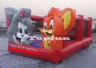 Taman Hiburan 20ft Inflatable Jumping Castle Tom and Jerry Double Room