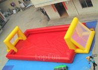0.45mm - 0.55mm PVC Tarpaulin Inflatable Sports Games, Peralatan Olahraga Lapangan Sepak Bola Double Tube