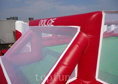 PVC High Net Walled Permainan Olahraga Tiup Unti-Riptured Untuk Aktivitas