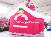 Mini Selamat Natal Tiup Merah Rumah Untuk Dekorasi Santa Claus Xmas