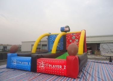 PVC Lapangan Sepak Bola Tiup Disesuaikan, Lucu Shooting Game Basket