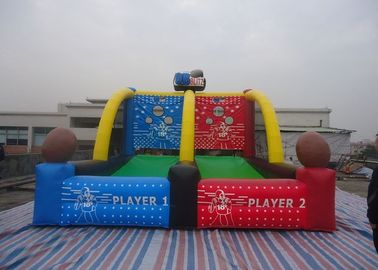 PVC Lapangan Sepak Bola Tiup Disesuaikan, Lucu Shooting Game Basket