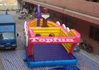 Stitch ganda Inflatable Dragon Boat, Kustom Diperkuat Inflatable Bouncy Barque