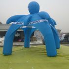Bentuk Tenda Biru Dome Inflatable Spider Untuk Pameran / Iklan