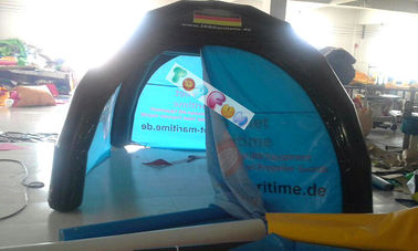 Air Bukti Inflatable Spider Tent Black Dengan 4 Kaki Frame Tabung
