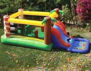 3 In 1 Kids Inflatable Water Slide Combo Bounce House Untuk Resor