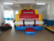 Family Inflatable Jumping Castle Kendaraan Off-road 3 x 1,5 m Kuning / Merah Bouncer