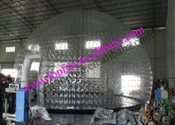 12m PVC Inflatable Tent Gelembung Jelas Air Bukti Kedap Udara Dome
