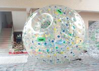 Anak-anak / Dewasa Inflatable Zorb Ball Kustom Colorful PVC / TPU Dengan Harness