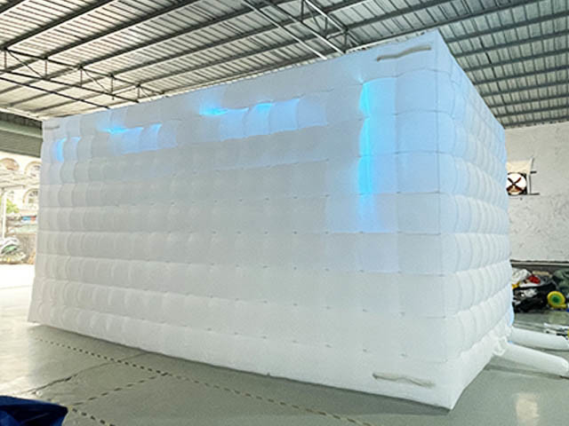 210D Oxford Inflatable Cube Tenda Dewasa Acara Luar Ruangan Pesta Klub Malam Air Meledakkan Tenda