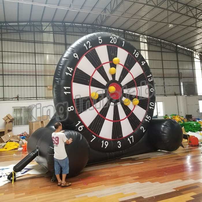 Soccer Darts Luar Interaktif Kickball Inflatable Dart Board Sport Game