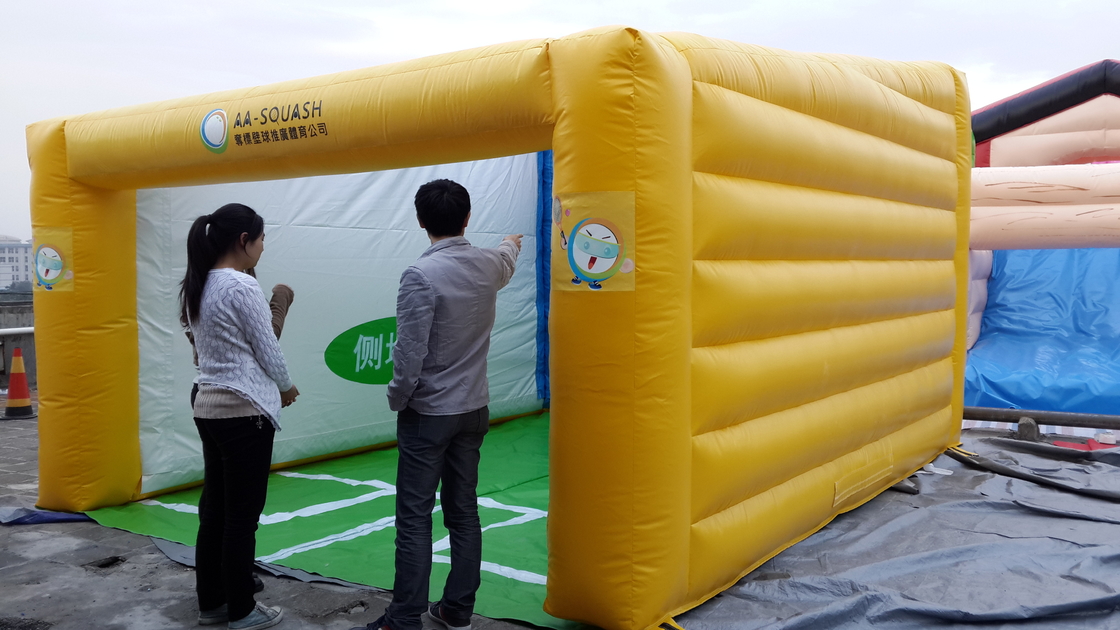 Outdoor Besar Blow Up Acara Pameran Pesta Tent Dengan Led Light Nightclub Inflatable Party Cube Hitam Nightclub Inflatable