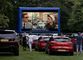 8m Long Outdoor Inflatable Movie Screen For Drive In Car