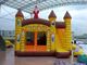 Kids Funny Yellow Inflatable Jumping Castle WIth 0.55mm PVC Tarpaulin