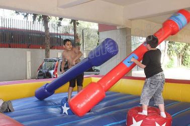Permainan Olahraga Tiup Gladiator Merah dan Biru untuk Anak-anak dan Dewasa