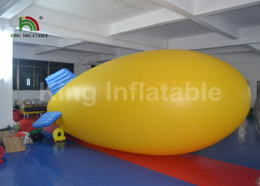 Outdoor Airship PVC 5m Helium Inflatable Advertising Balon Untuk Komersial