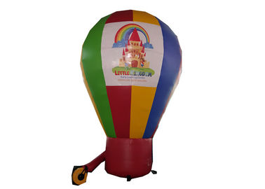 Logo Disesuaikan Banner Rainbow Inflatable Advertising Products Untuk Pameran