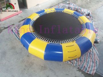 5m Diameter 0.9mm PVC Terpal Bouncer Trampolin Inflatable Air Toy Untuk Water Park